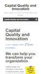 Mobile Screenshot of capitalquality.org