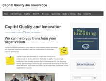 Tablet Screenshot of capitalquality.org